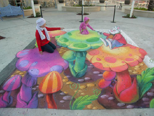 Great 3D paintings (20 photos)