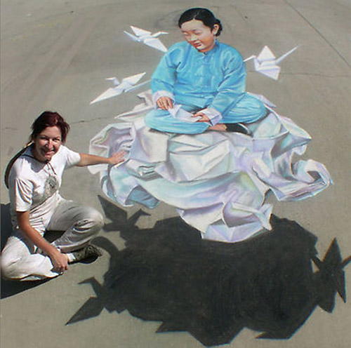 Great 3D paintings (20 photos)