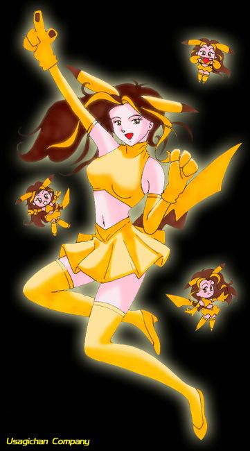 Pikachu girls (20 photos)