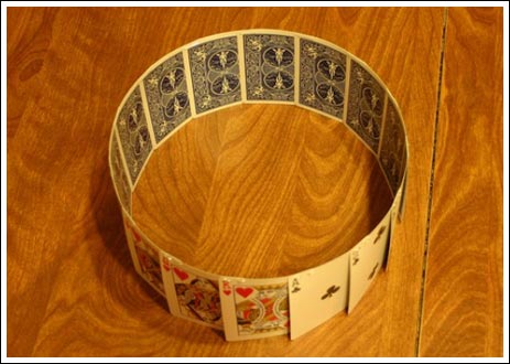 Hat from cards (33 photos)
