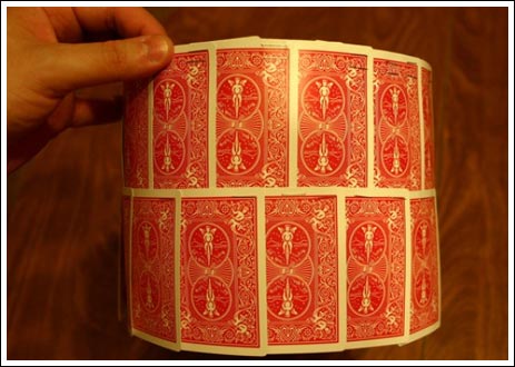 Hat from cards (33 photos)