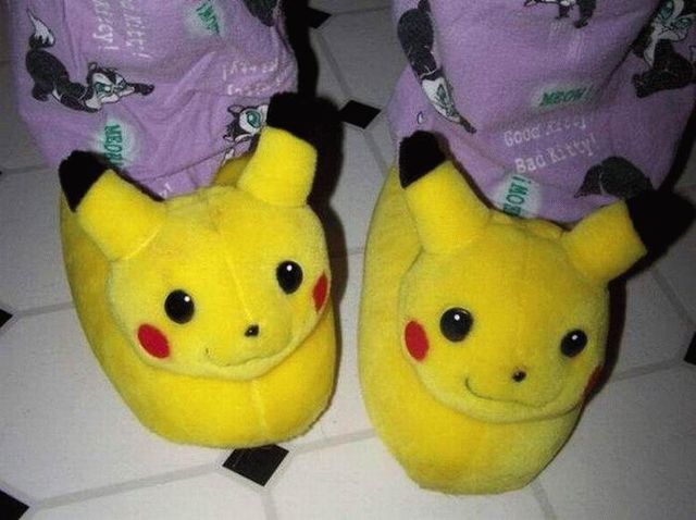 Selection of unusual slippers (18 photos)