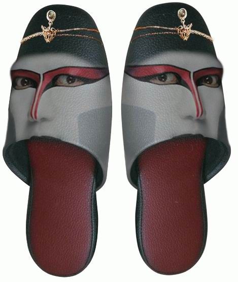 Selection of unusual slippers (18 photos)