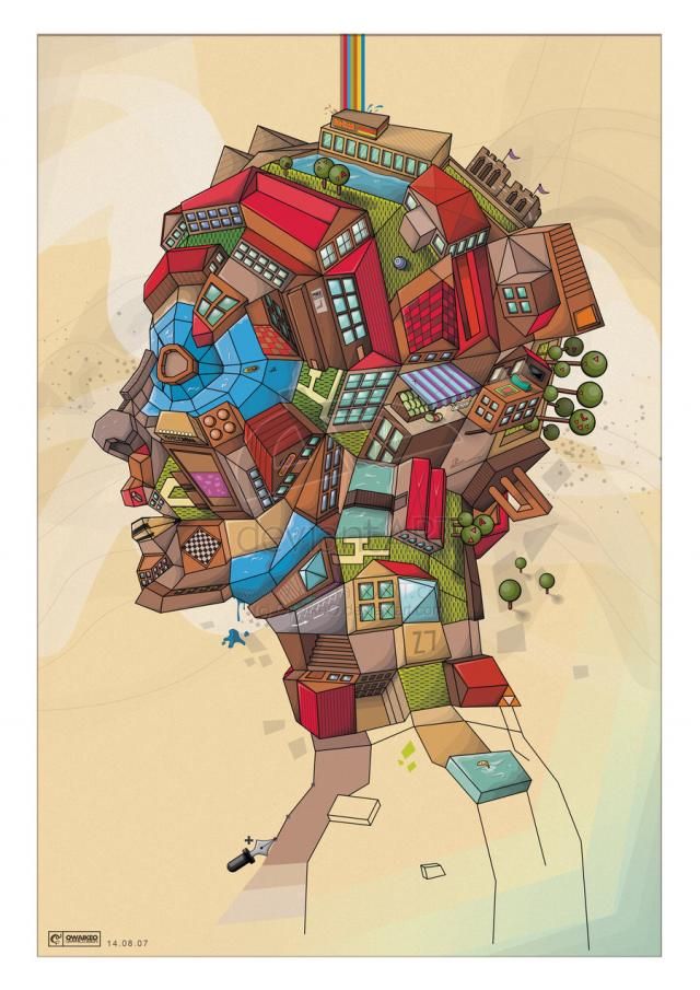 Beautiful illustrations from Owaikeo (58 photos)