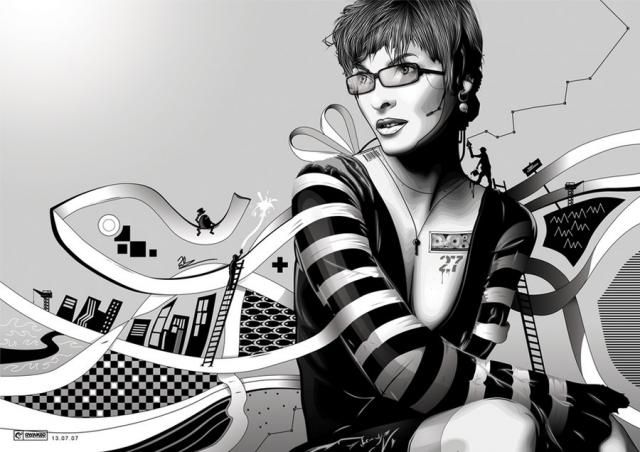Beautiful illustrations from Owaikeo (58 photos)