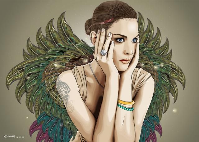 Beautiful illustrations from Owaikeo (58 photos)