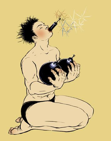 Yuko Shimizu - Letters of desire. A little bit strange illustrations (23 photos)