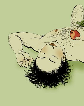 Yuko Shimizu - Letters of desire. A little bit strange illustrations (23 photos)