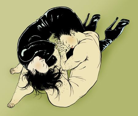 Yuko Shimizu - Letters of desire. A little bit strange illustrations (23 photos)