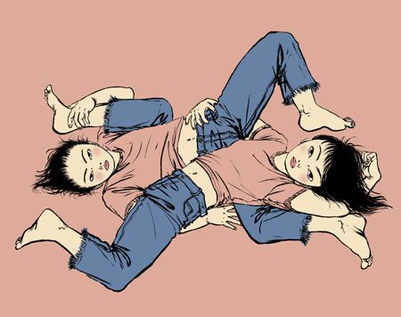 Yuko Shimizu - Letters of desire. A little bit strange illustrations (23 photos)