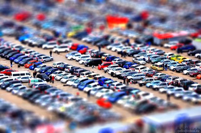 Russian city Novosibirsk with tilt-shift effect (41 pics)