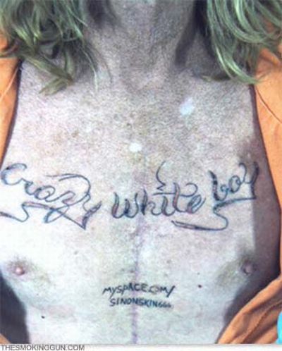 15 insane mugshot tattoos (15 pics)