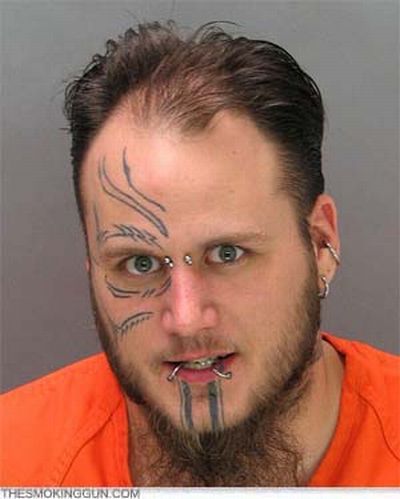 15 insane mugshot tattoos (15 pics)
