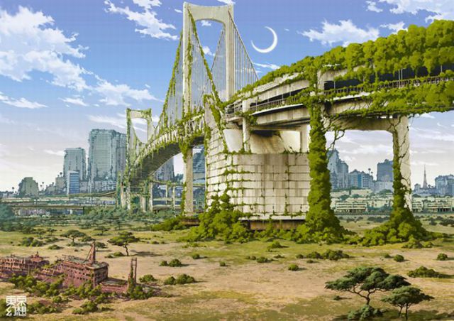 Tokyo in Post-Apocalyptic Period (34 pics)
