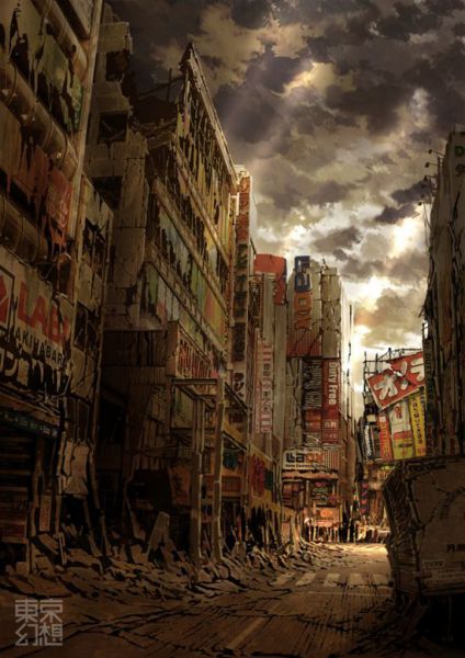 Tokyo in Post-Apocalyptic Period (34 pics)