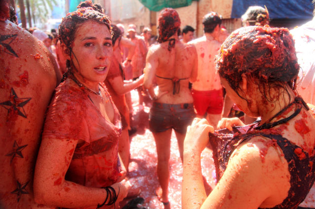 Tomato Fight (64 pics)