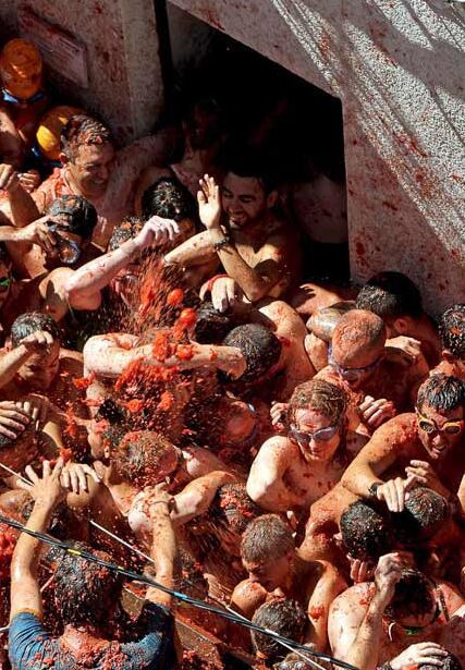 Tomato Fight (64 pics)