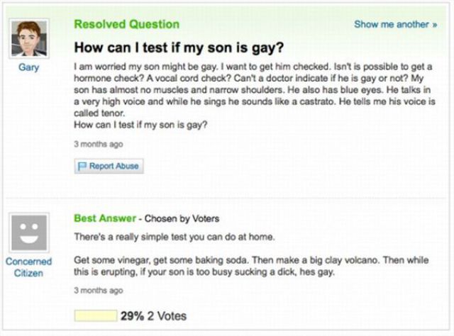 The Best from Yahoo Answers. Part 2 (45 pics)