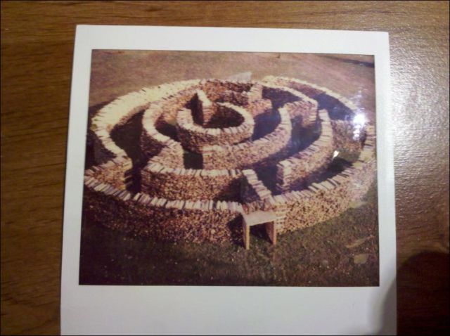 Amazing Handmade Maze Outdoor